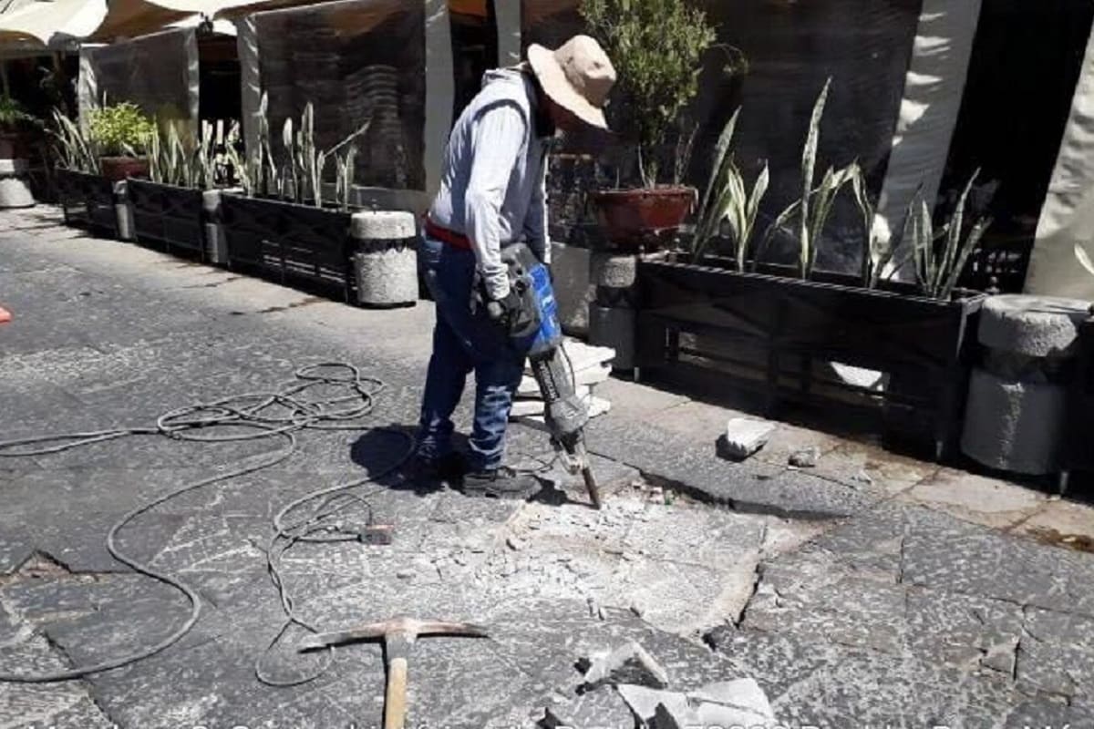 Ayuntamiento de Puebla rehabilitó calles del Centro Histórico previo a procesión 2022 3 Imagen de iOS 2 5
