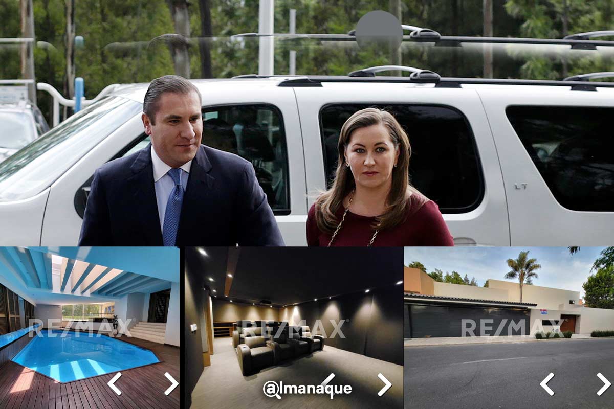 (FOTOS) Cine, alberca, sauna y sala de juntas, así es la casa de Martha Erika y RMV; cuesta 30 mdp 12 Moreno Valle Martha Erika Alonso fotos casa