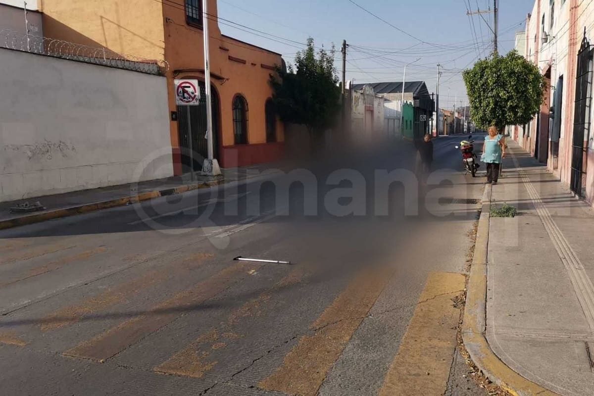 Atropellan y matan a mujer de la tercera edad en la colonia Santa María 4 Santa Maria 1