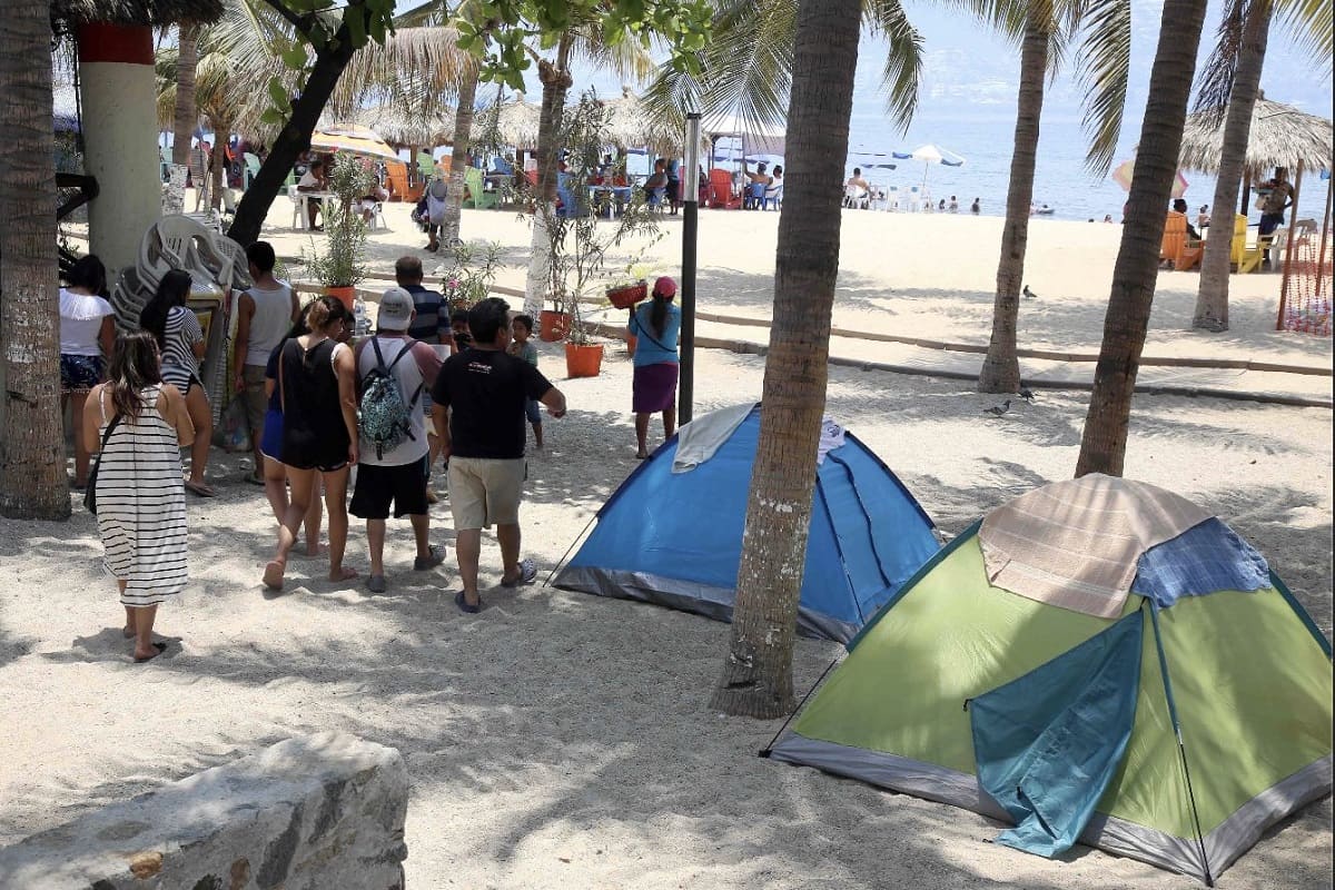 acampar playa 1