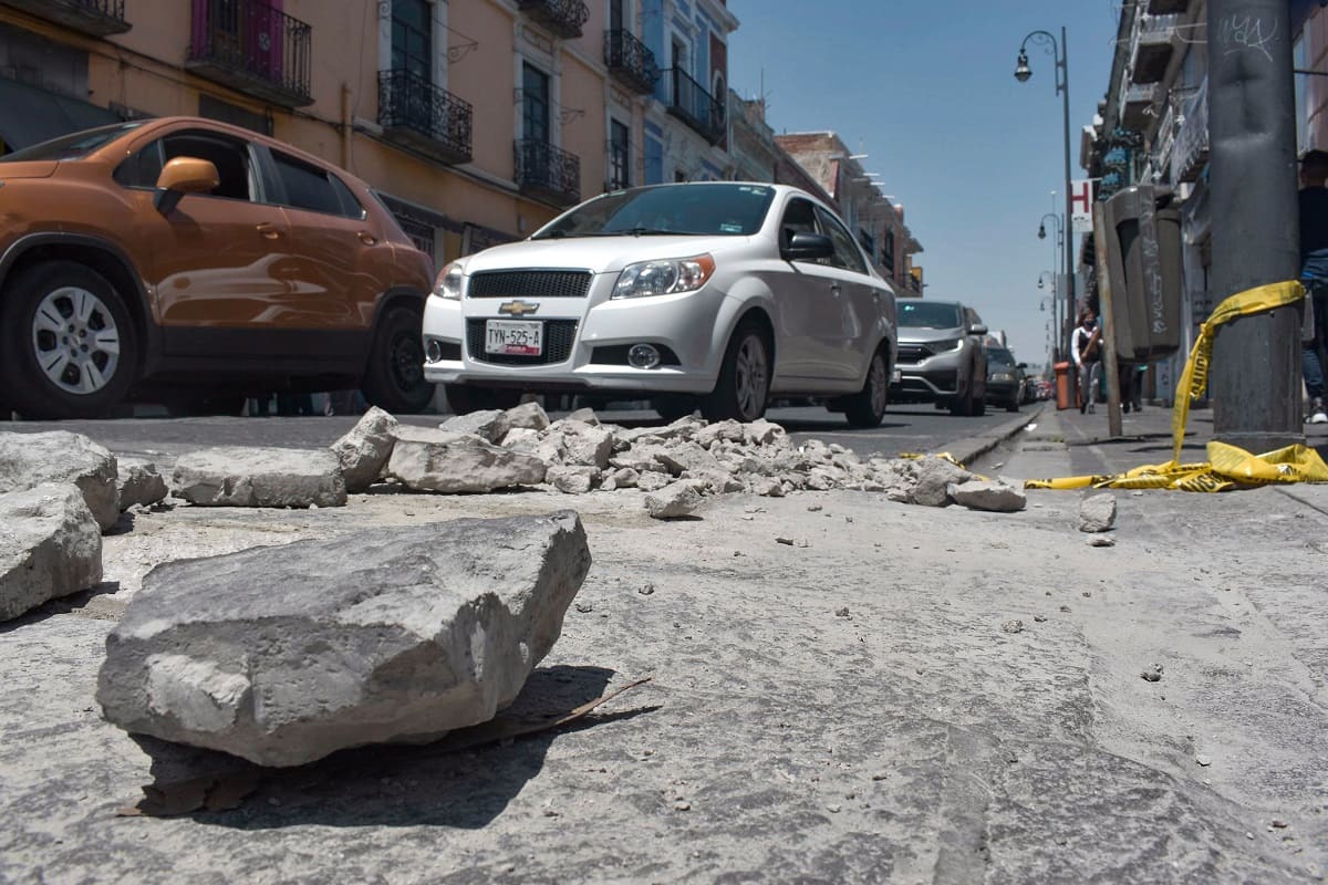 Ayuntamiento de Puebla invertirá 50 mdp en reparar calles y mercados del Centro Histórico 3 calles en mal estado