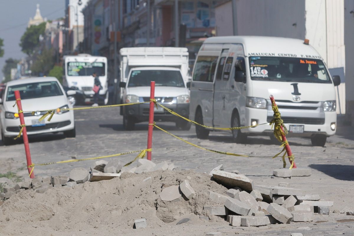 Por hundimientos e inundaciones, analiza Ayuntamiento de Puebla intervenir 18 Oriente-Poniente 4 calles