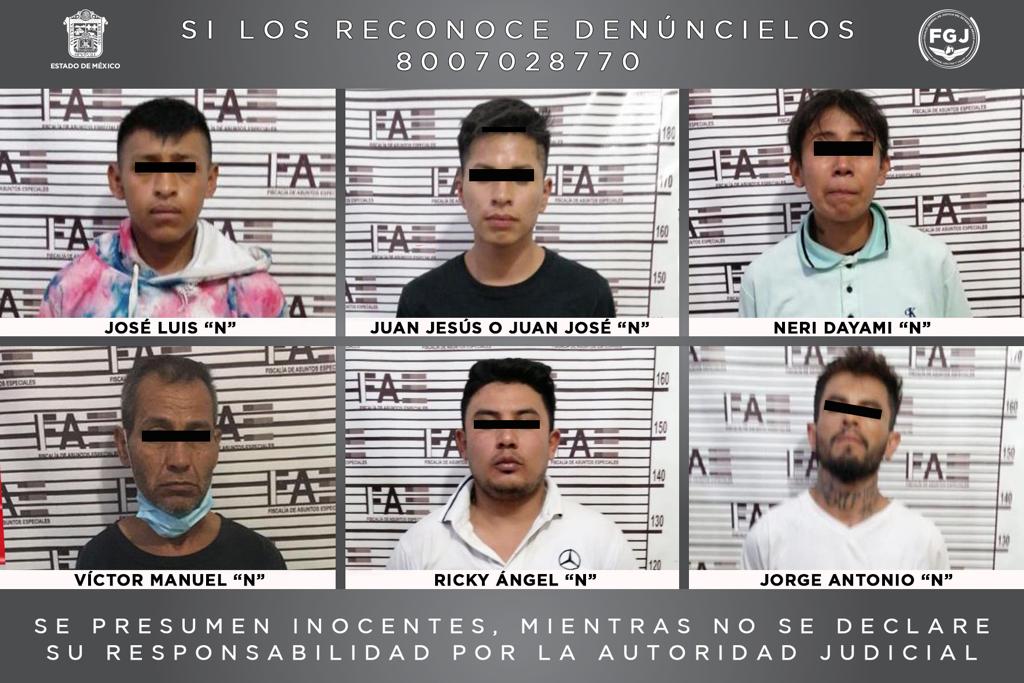 Detienen a supuestos implicados en la masacre de familia en Tultepec 2 fiscalia