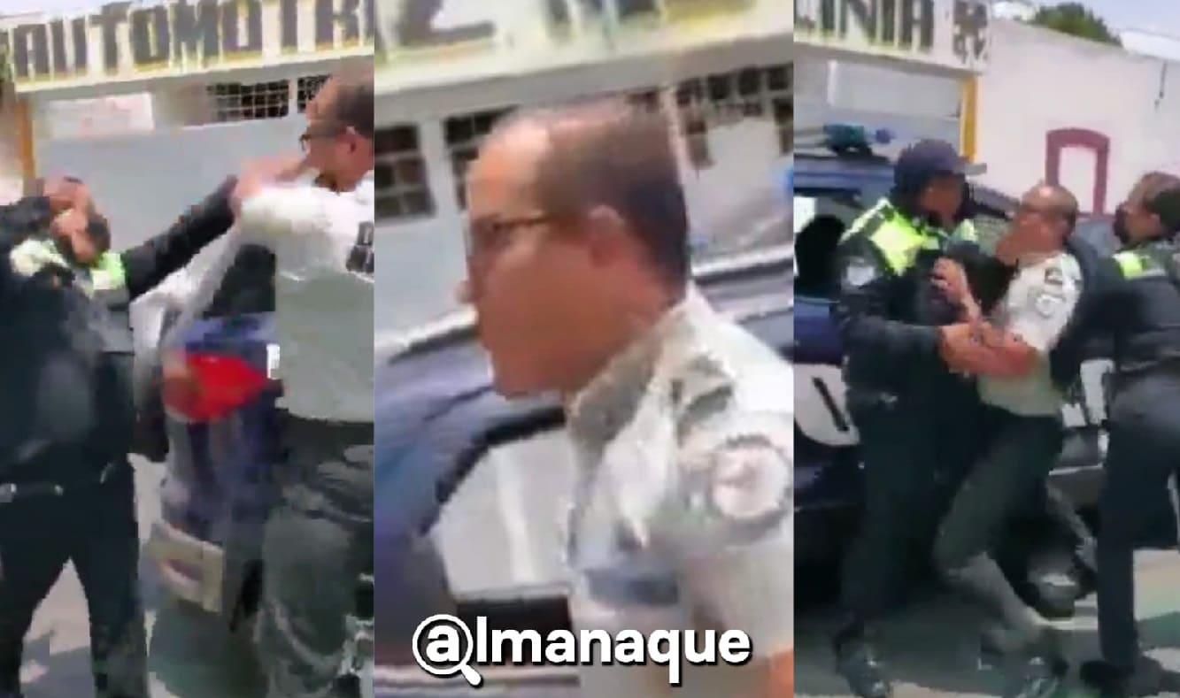 Guardia Nacional que peleó con policías de Puebla será denunciado por "usurpación de funciones" 2 giardia nacional Puebla