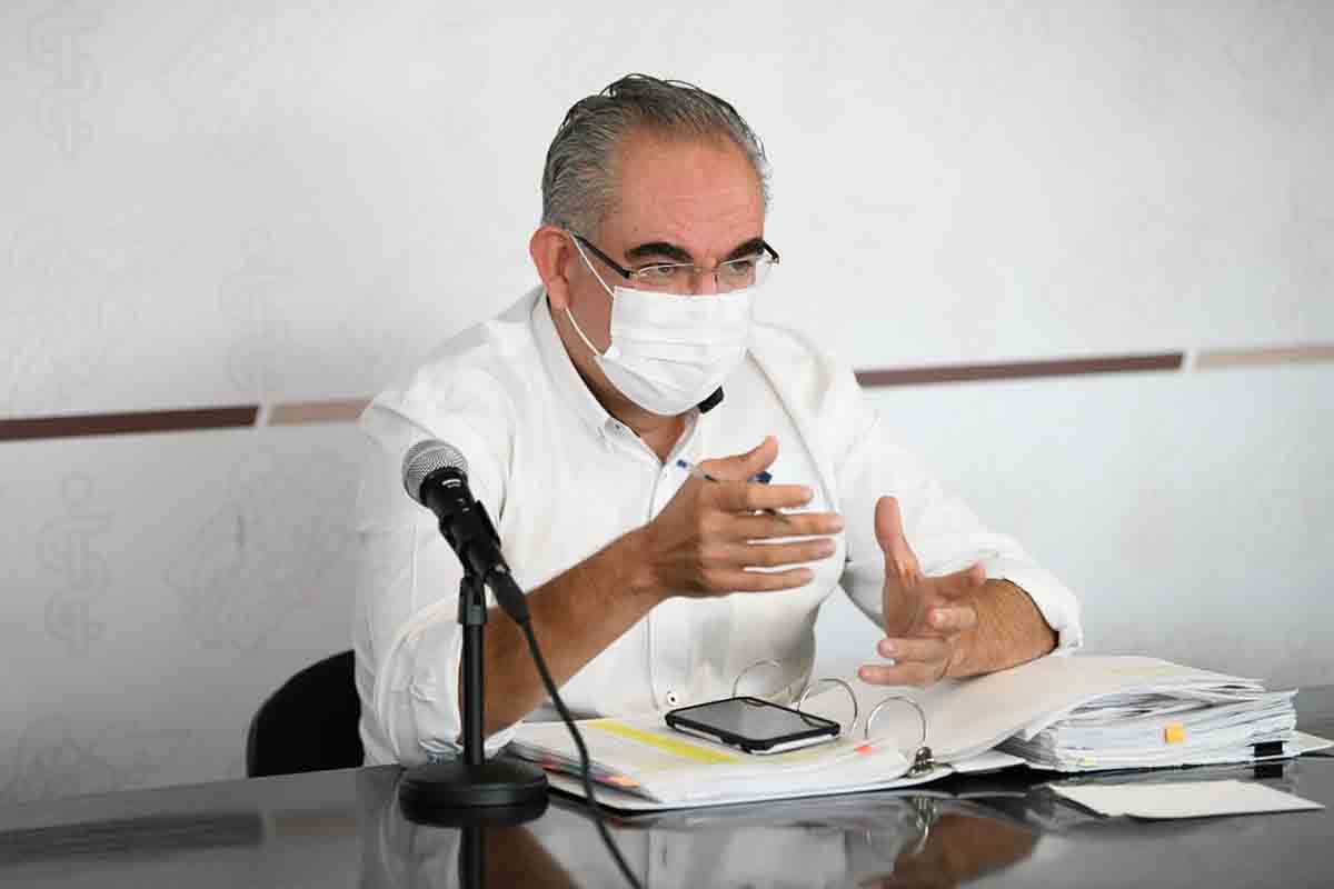 Puebla entrará en fase endémica del COVID-19 por la baja de contagios 3 martinez garcia