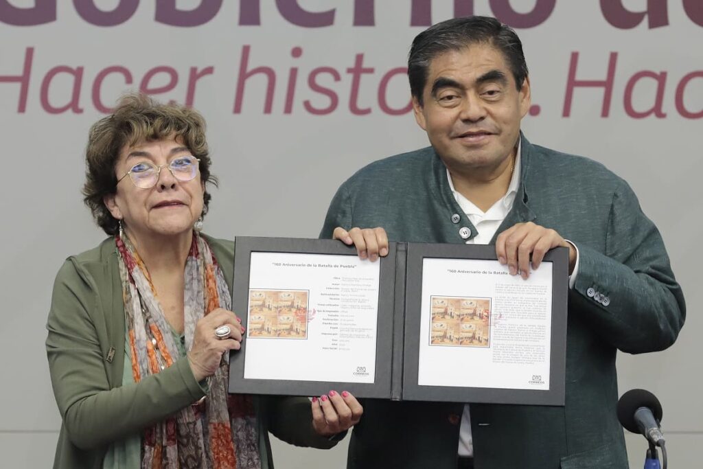Cancelacion de Estampilla Conmemorativa por Batalla del 5 de Mayo 1