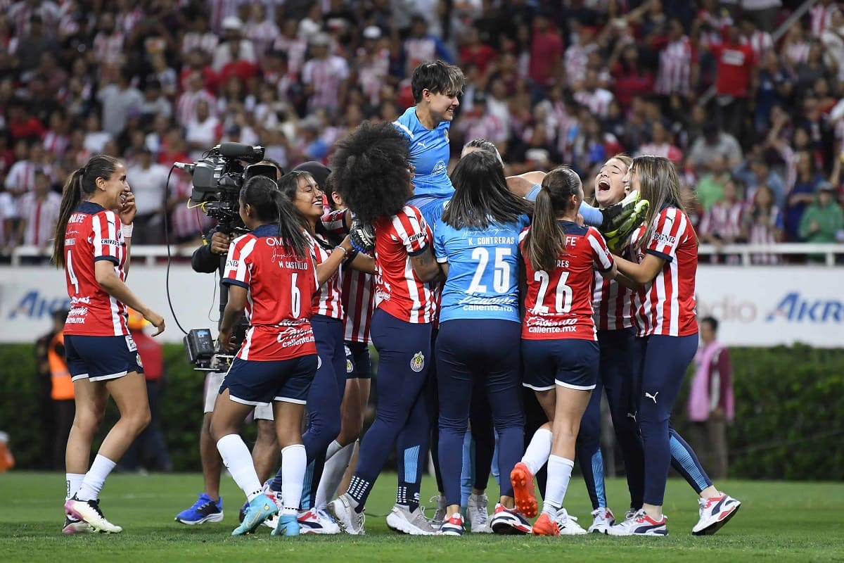 ¡Campeonas! Las Chivas superan al Pachuca en la Final de la Liga MX Femenil 8 Chivas femenil.