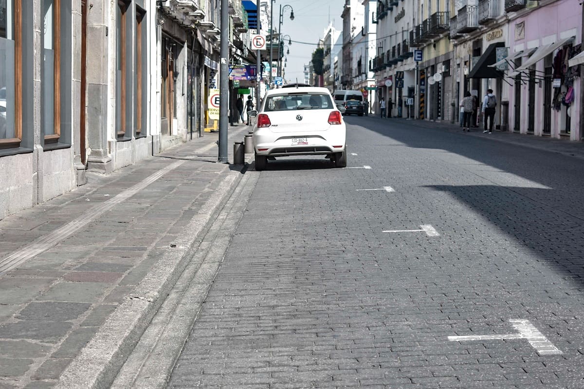 parquímetros en Puebla