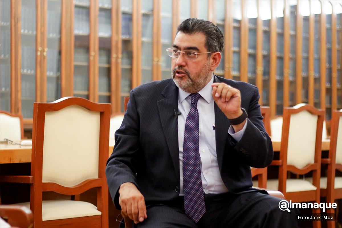 De ser necesario, se reabrirán cuentas públicas por anomalías en la ASE: Sergio Cespedes 5 Entrevista Congreso Sergio Salomon 6