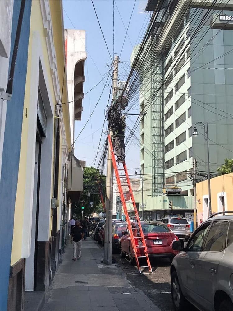 Ayuntamiento de Puebla e iniciativa privada ordenan el cableado y mejoran imagen del Centro Histórico 4 Centro Histórico