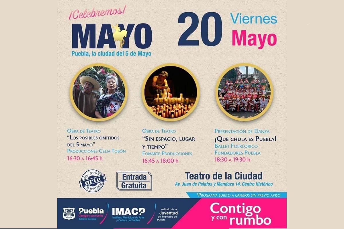 Ayuntamiento de Puebla continúa brindando actividades culturales para disfrutar en fin de semana 4 Imagen de iOS 311 1
