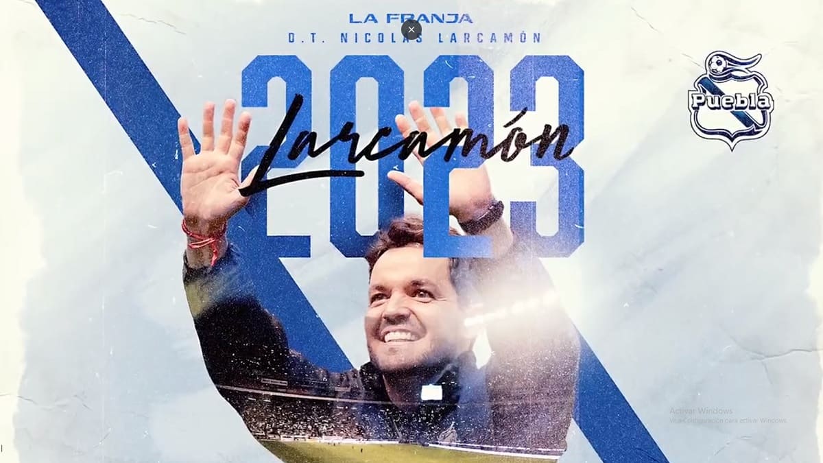 Gracias Puebla: Larcamón renueva hasta 2023 como técnico de La Franja 2 Larcamon 2023