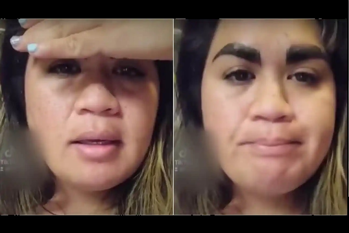 VIDEO: Mujer se hace un microblanding y le destrozan las cejas en EU 2 Microblanding
