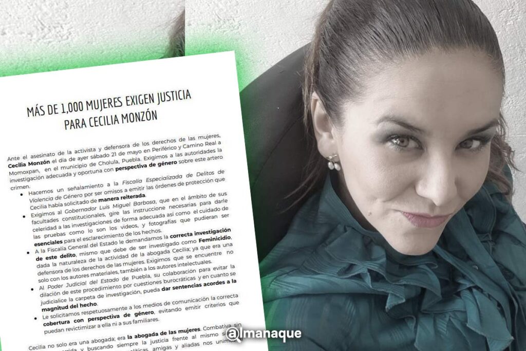 Mil mujeres exigen que asesinato de Cecilia Monzon sea investigado como feminicidio