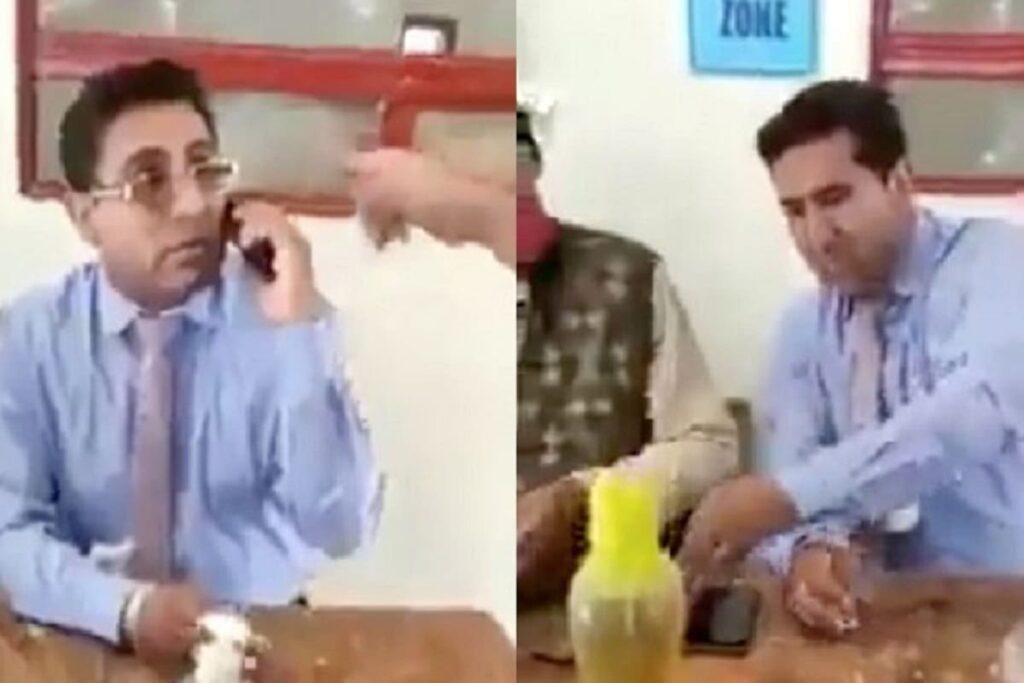 Padre abofetea a prefecto 1