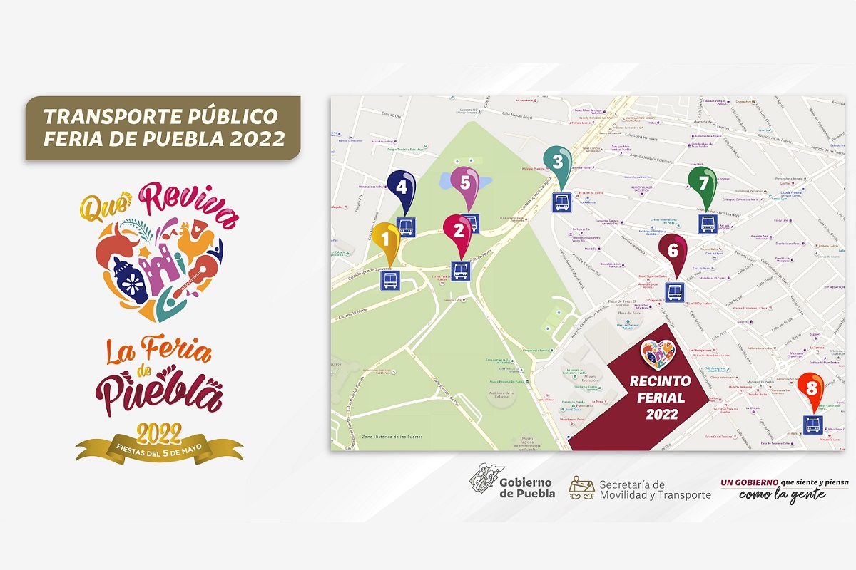 Feria de Puebla: ofrece gobierno estatal transporte público seguro 3 SMT1 9
