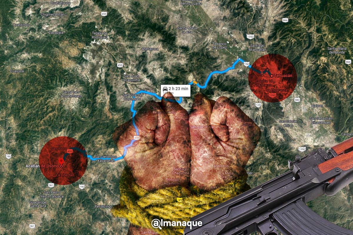 Se disparan homicidios, secuestros y robos en Acatlán y Tecamachalco 3 Se disparan homicidios secuestros y robos en Acatlan y Tecamachalco