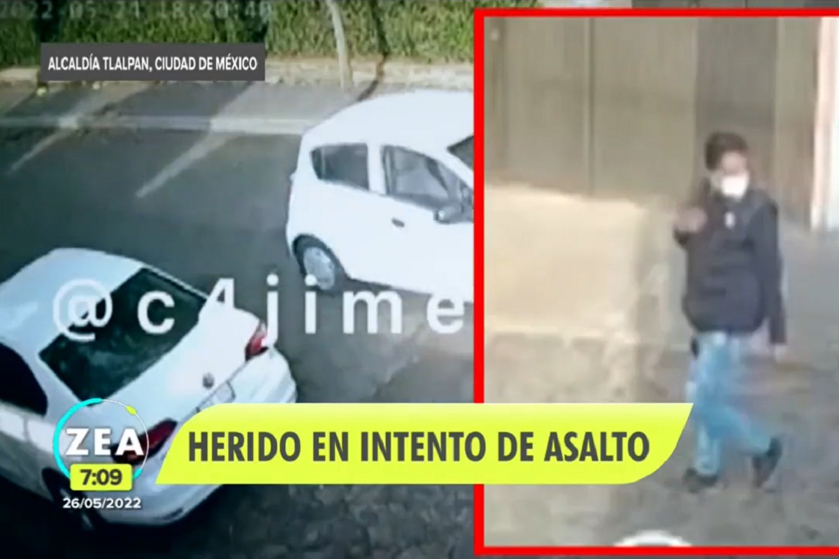 VIDEO: Hombre de 77 años es baleado por ladrones tras resistirse a robo en Tlalpan 2 asalto