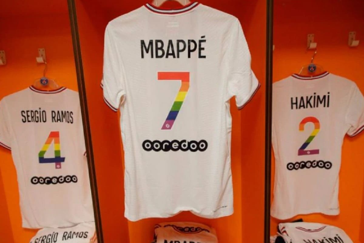 Jugador del PSG se niega a usar camiseta con un mensaje contra la homofobia 5 camiseta LGBT 1