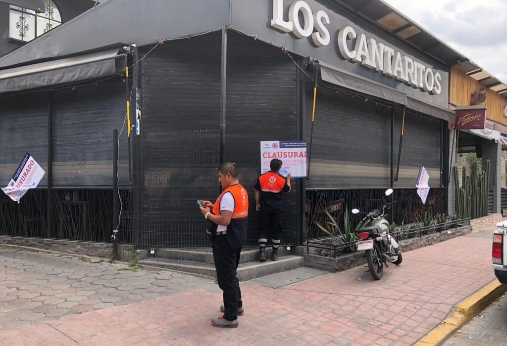 clausuran cantaritos