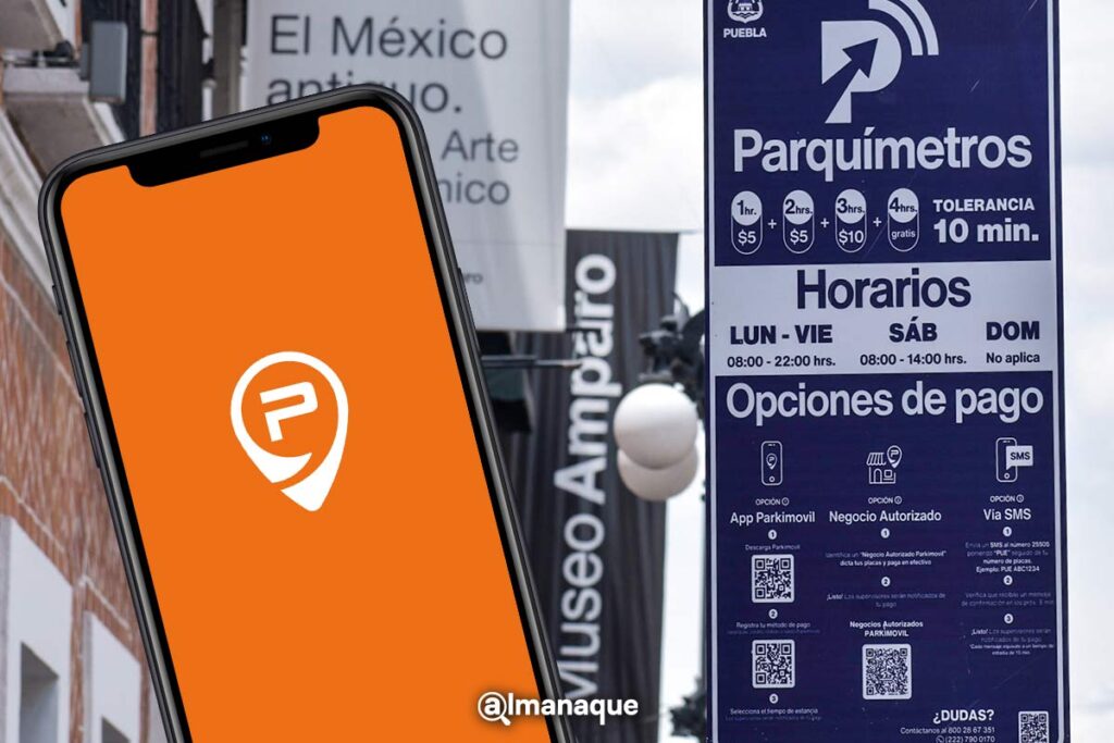 como usar app parkimovil puebla