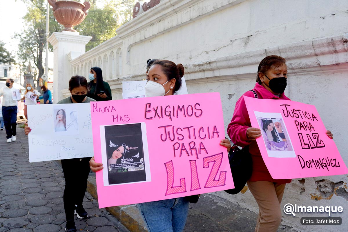 Asegura Barbosa que está por aclararse homicidio de Liz Vega 2 manifestacion justicia liz dominguez 2