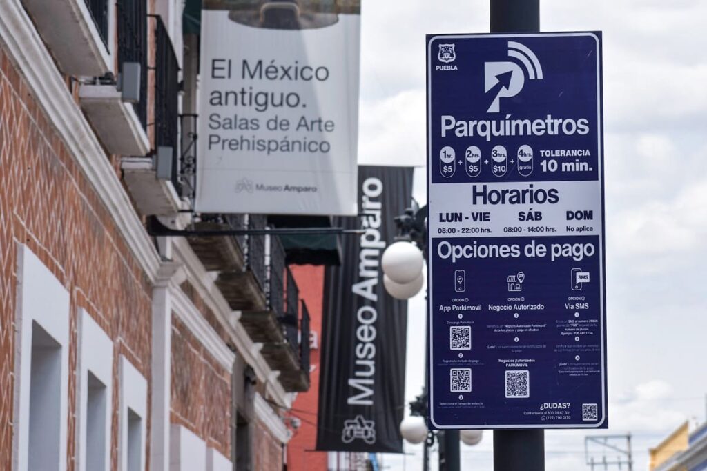 parquimetros puebla cuarta hora gratis 1