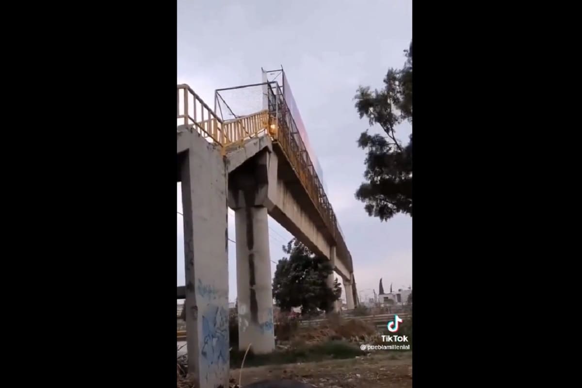 punte peatonal Puebla 1