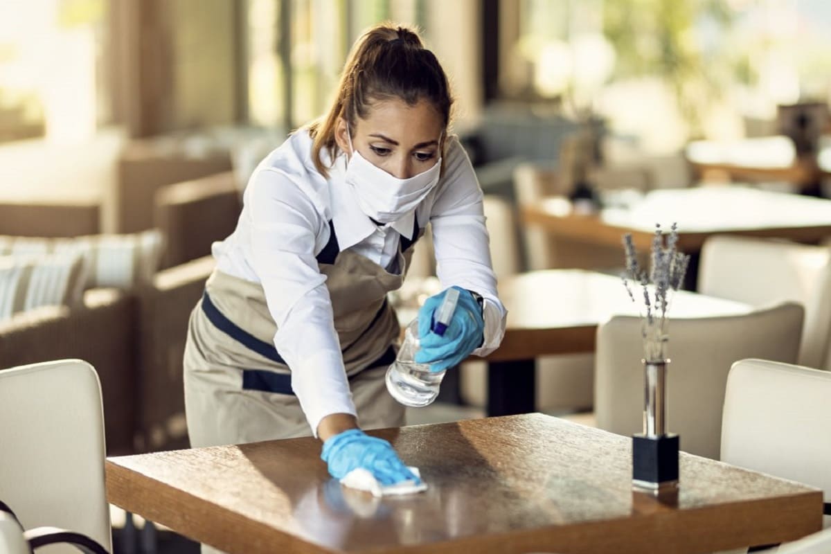 En restaurantes de Puebla continuará el uso de cubrebocas 5 restaurante cubrebocas 1