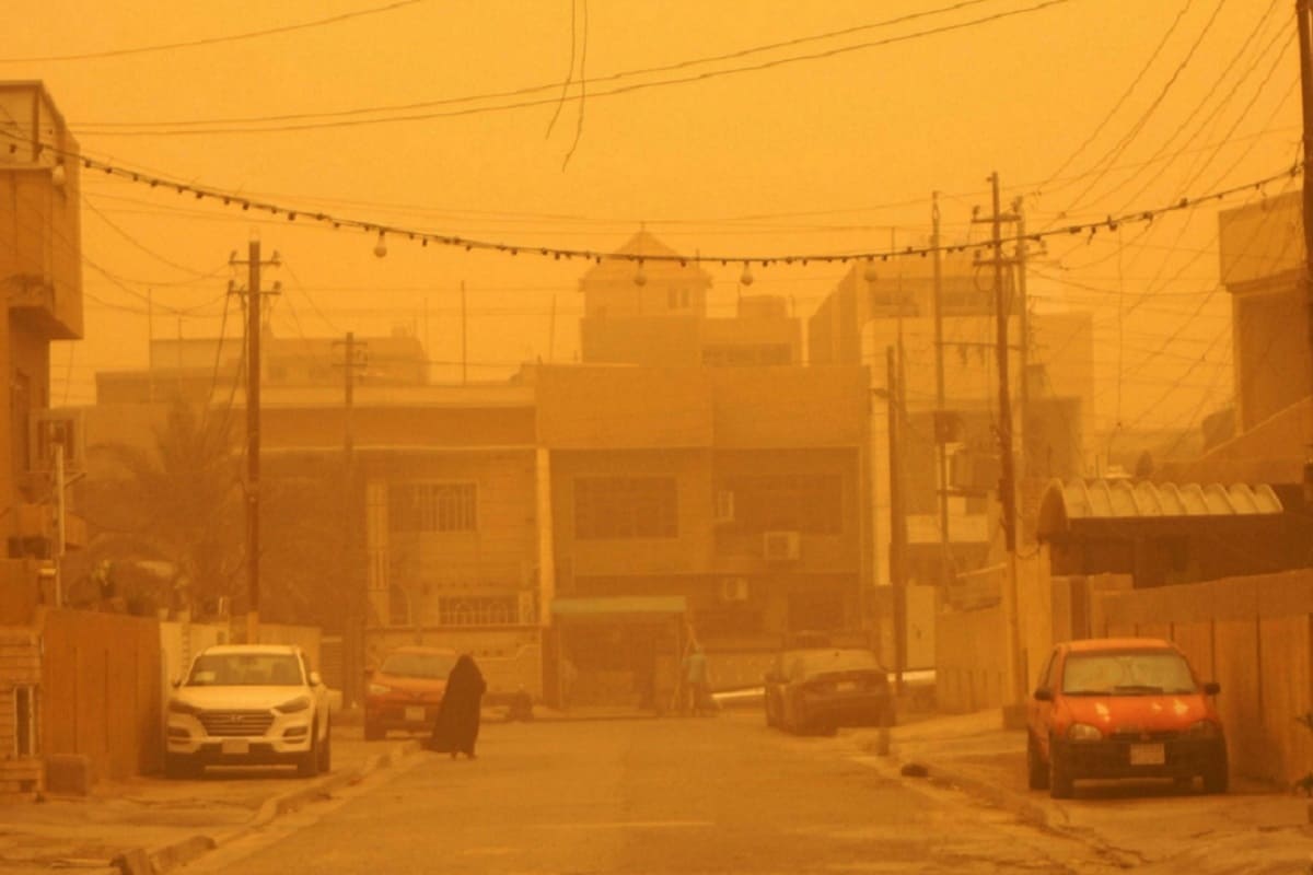 tormenta de arena en Irak