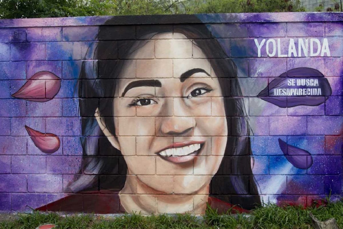 Hallan cuerpo en NL cuya ropa coincide con la de Yolanda Martínez; su padre fue hospitalizado 5 yolanda martinez nuevo leon mural 1