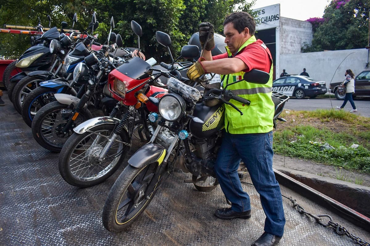 Envían al corralón 566 motocicletas en Puebla por violar reglamento de tránsito 5 DSC 0131 1