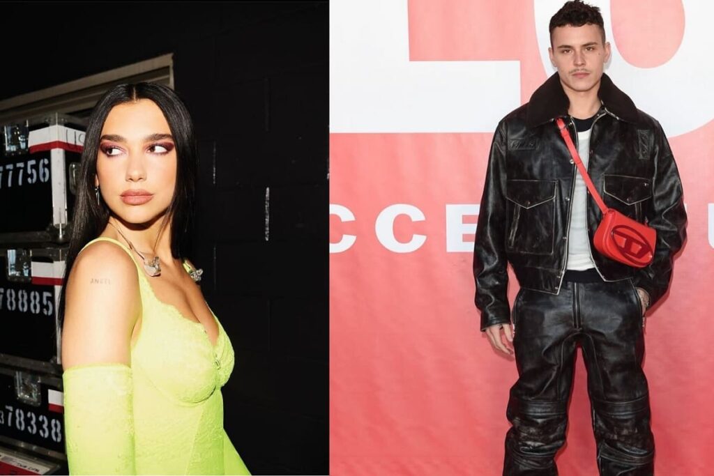 Dua lipa y Aaron Piper 1