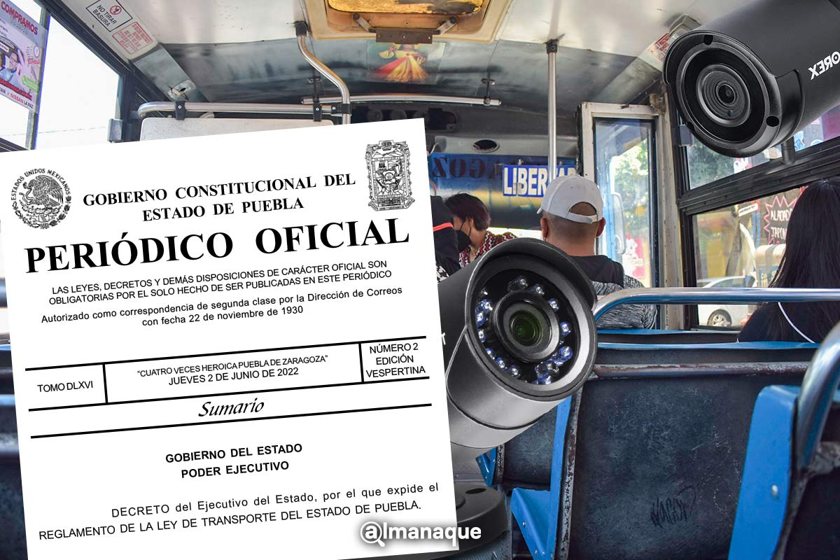 Gobierno de Puebla aplicará multas de 5 mil pesos al transporte por no tener GPS y cámaras 2 Gobierno de Puebla aplicara multas de 5 mil pesos