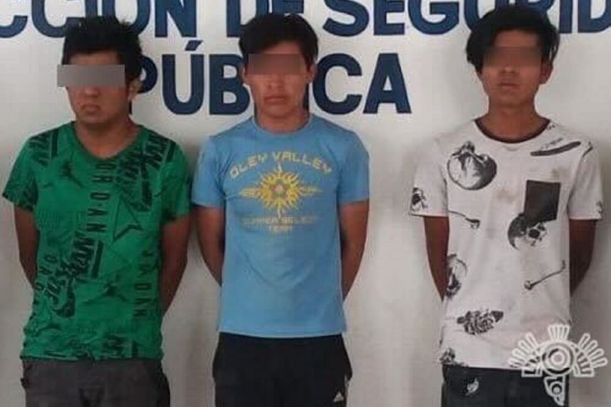 En Tehuacán, Policía Estatal captura a tres presuntos asaltantes 3 Imagen de iOS 1 7