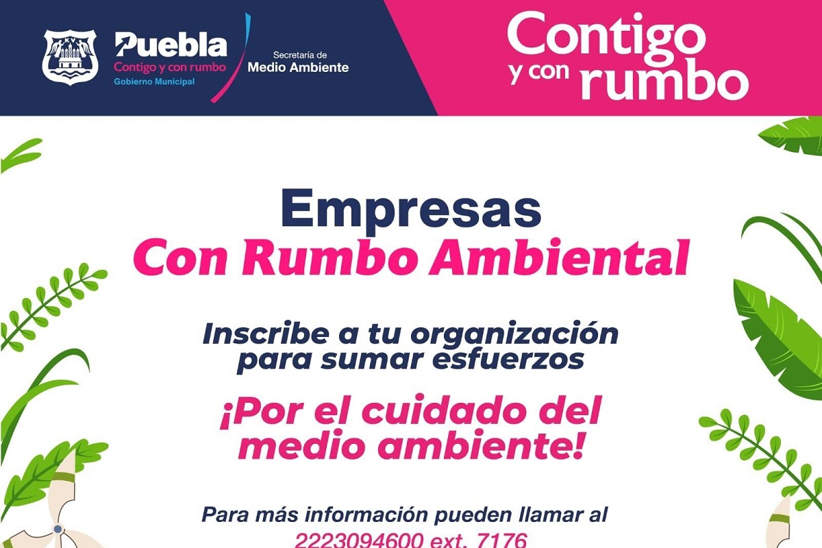 Ayuntamiento de Puebla e iniciativa privada unen esfuerzos con el programa "empresas con rumbo ambiental” 3 Imagen de iOS 111 1
