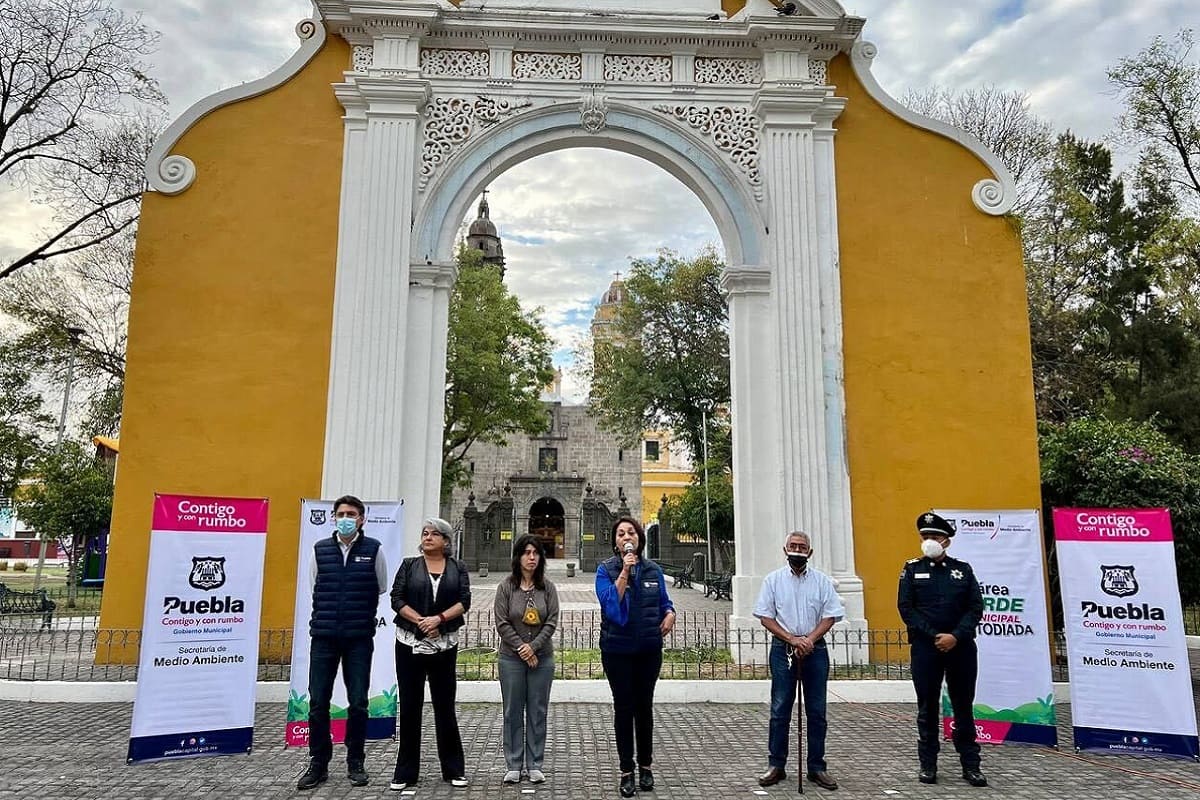 Parque de Santiago se suma a las áreas verdes intervenidas por el Ayuntamiento de Puebla 2 Imagen de iOS 2 4