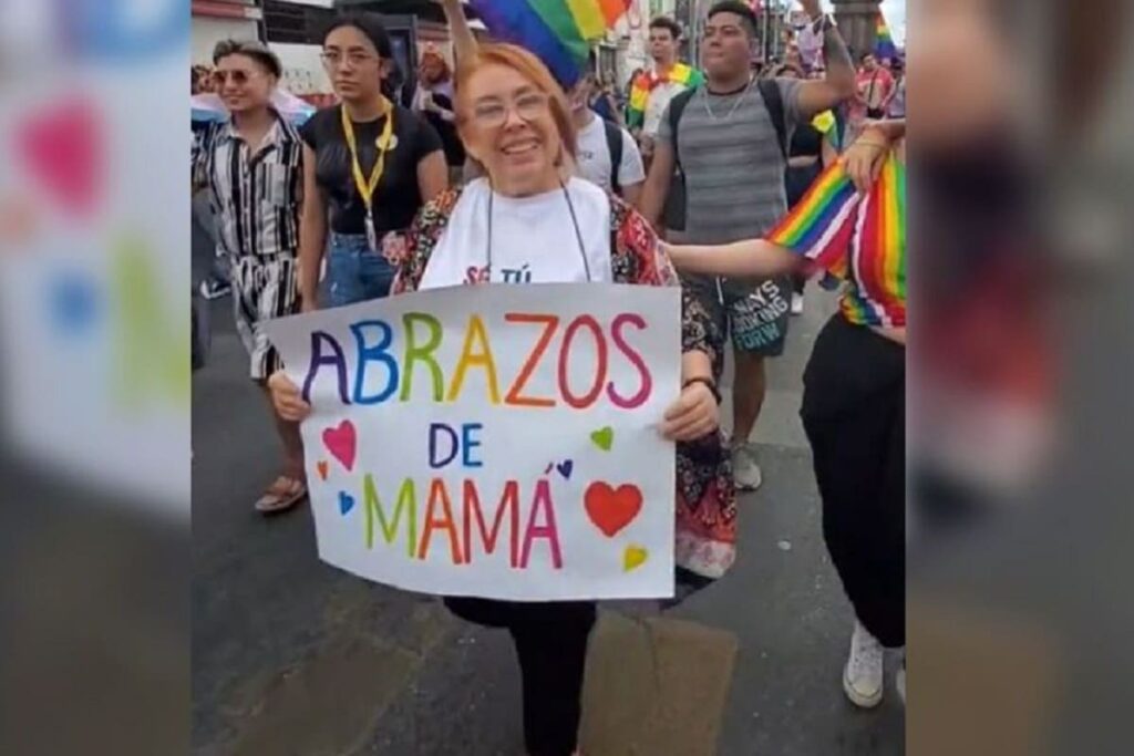 Marcha del Orgullo Gay abrazos 1