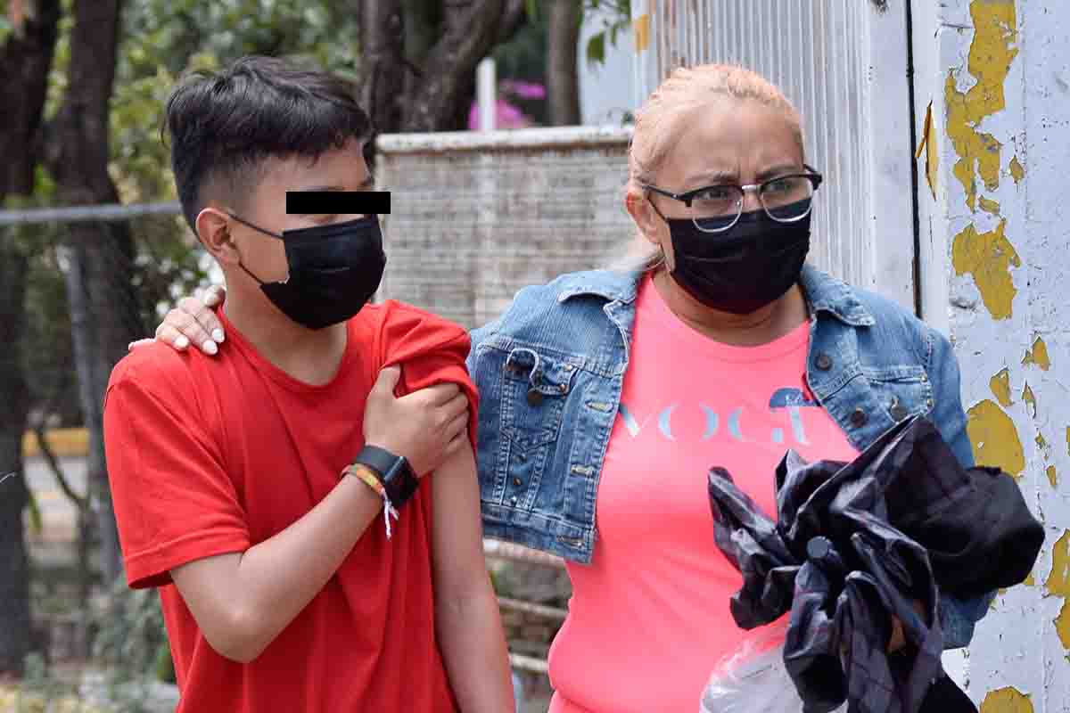 Esta es la logística de la jornada de vacunación antiCOVID para menores de 12 años en Acatlán 3 NINOS VACUNA