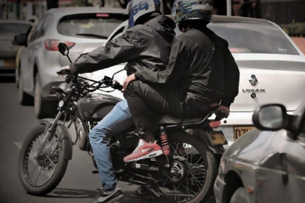 Robos en moto