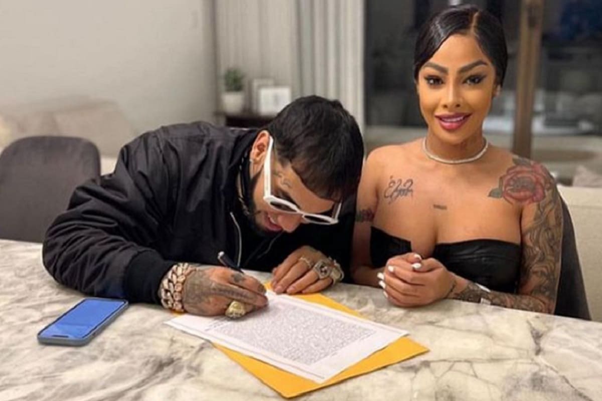 "Gracias por convertirme en tu esposa”: Anuel AA y Yailin La Más Viral se casan 4 anuel 1