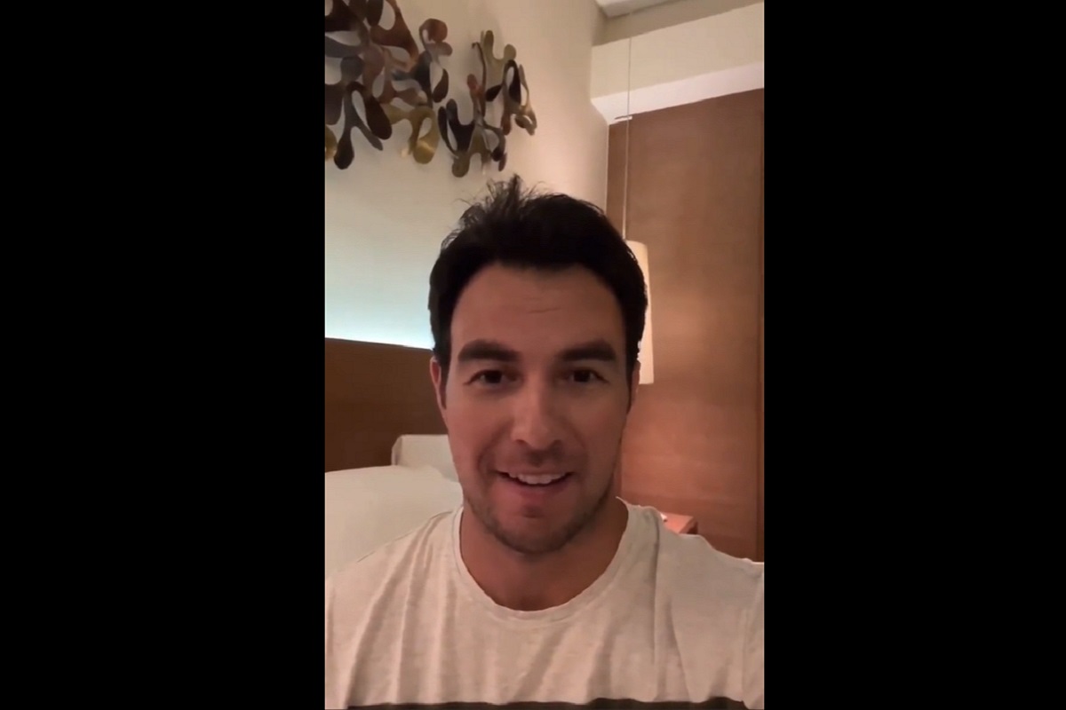 ¡Se logró! Checo Pérez dedica su carrera a un fan con cáncer de colon 2 checo perez 1