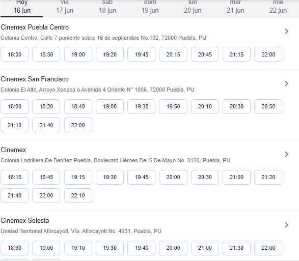 Estos son los horarios del estreno de "Lightyear" en Cinépolis y Cinemex de Puebla 9