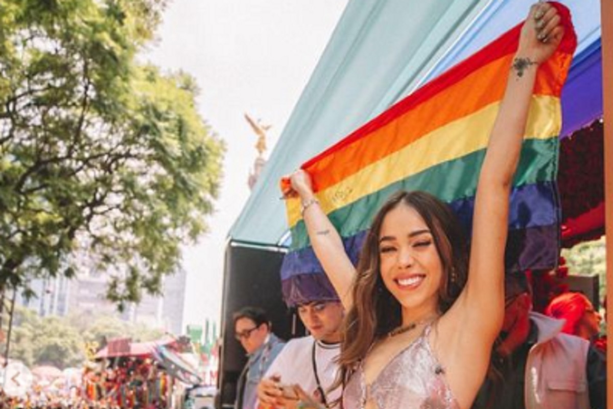 VIDEO: Así fue la participación de Danna Paola en el Pride 2022 2 danna paola