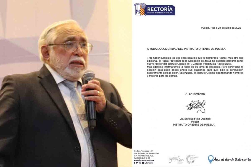 enrique flota rector instituto oriente