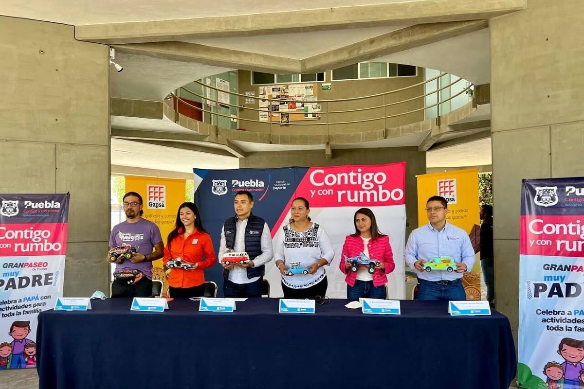 Ayuntamiento de Puebla organiza "Gran Paseo Muy Padre" para celebrar a los papás en su día 1 gran paseo muy padre 1
