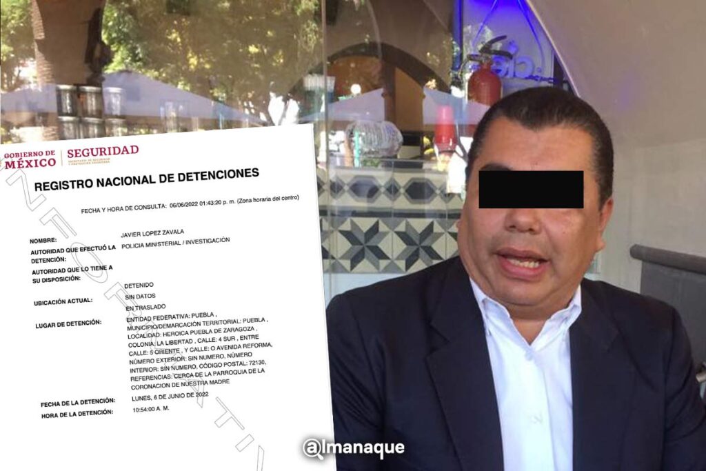 javier lopez zavala detenido cecilia monzon