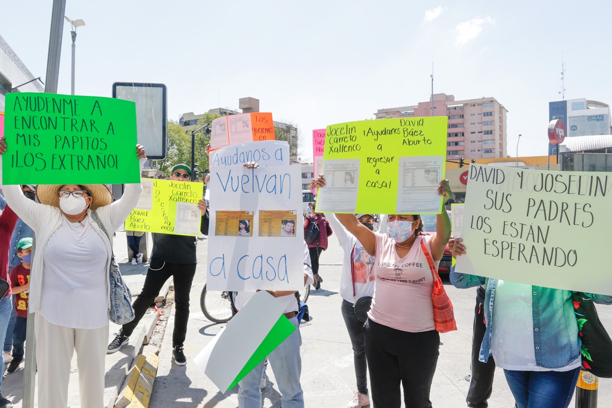 Familiares del matrimonio Báez Carreto aseguran que desaparecieron en La Cuchilla 4 manifestacion 1