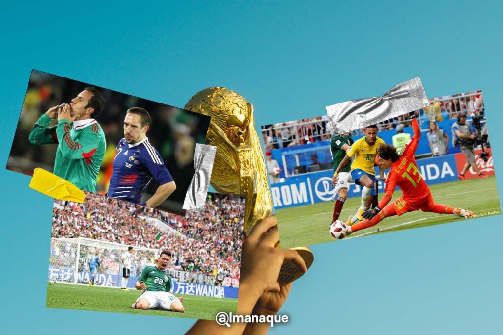mexico en mundiales francia alemania brasil