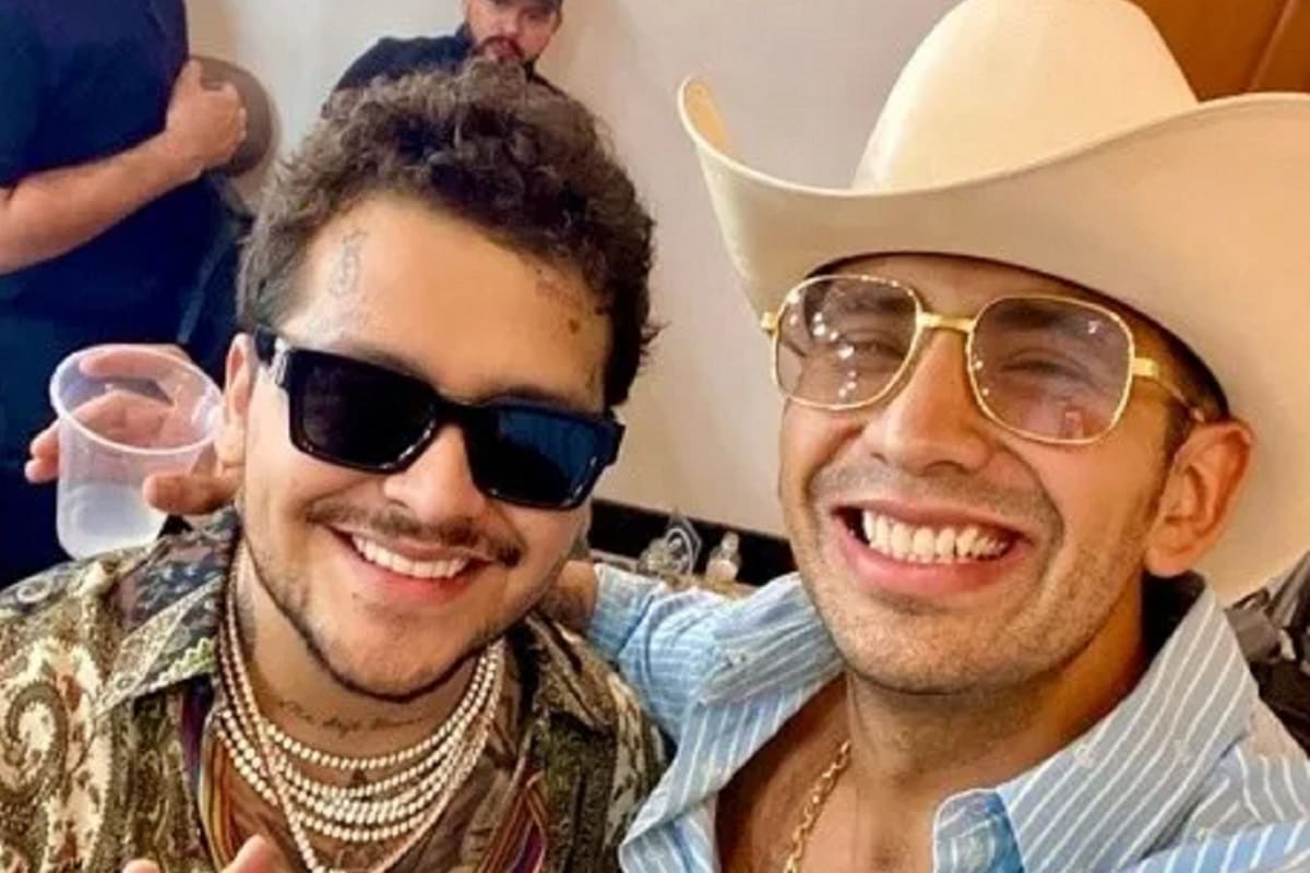 Christian Nodal comparte con "El Capi" Pérez su canción contra J Balvin 5 nodal 2